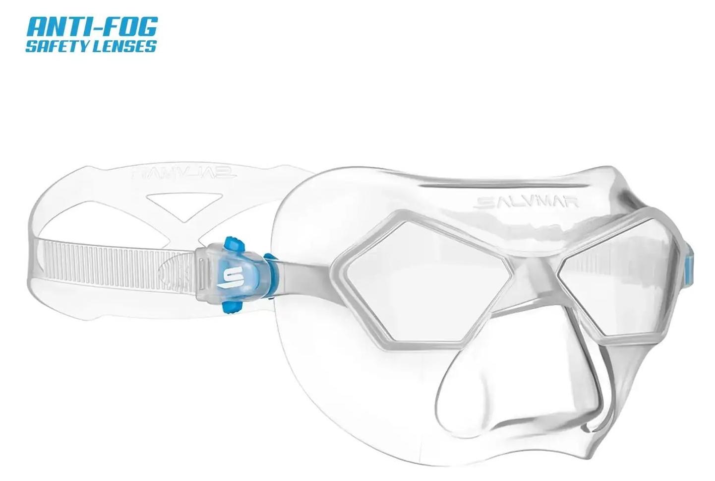 Salvimar Incredibile Freitauchmaske Durchsichtig Durchsichtig One Size 000078B