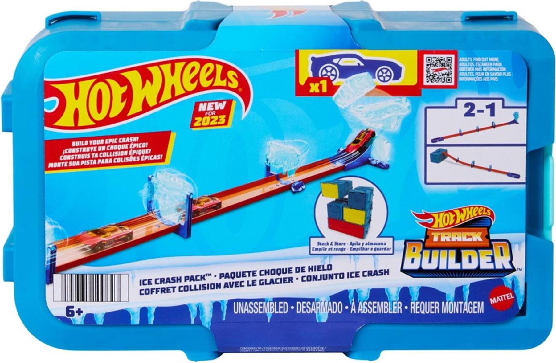 MATTEL HW Track Bulider Ice Crash Pack 0 HNJ66