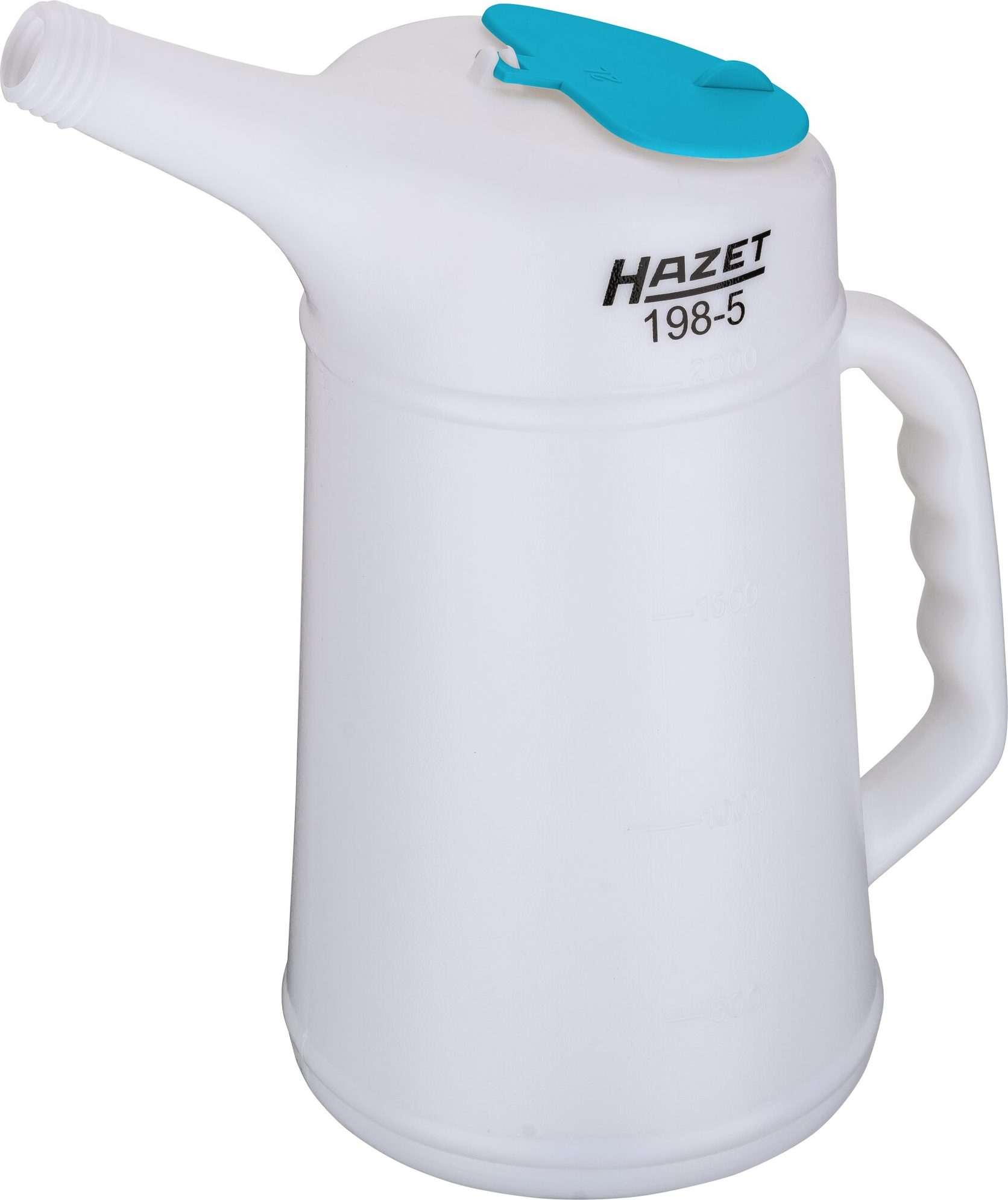 HAZET Messbecher 2 L (2 Liter, für Bremsflüssigkeit / Batterieflüssigkeit) 198-5