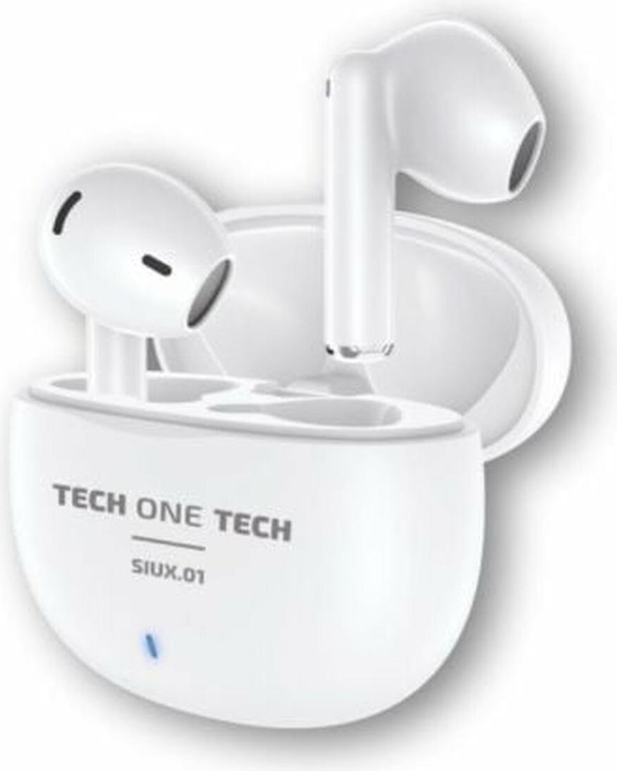 Malé Bluetooth slúchadlá Tech One Tech TEC1401 biela