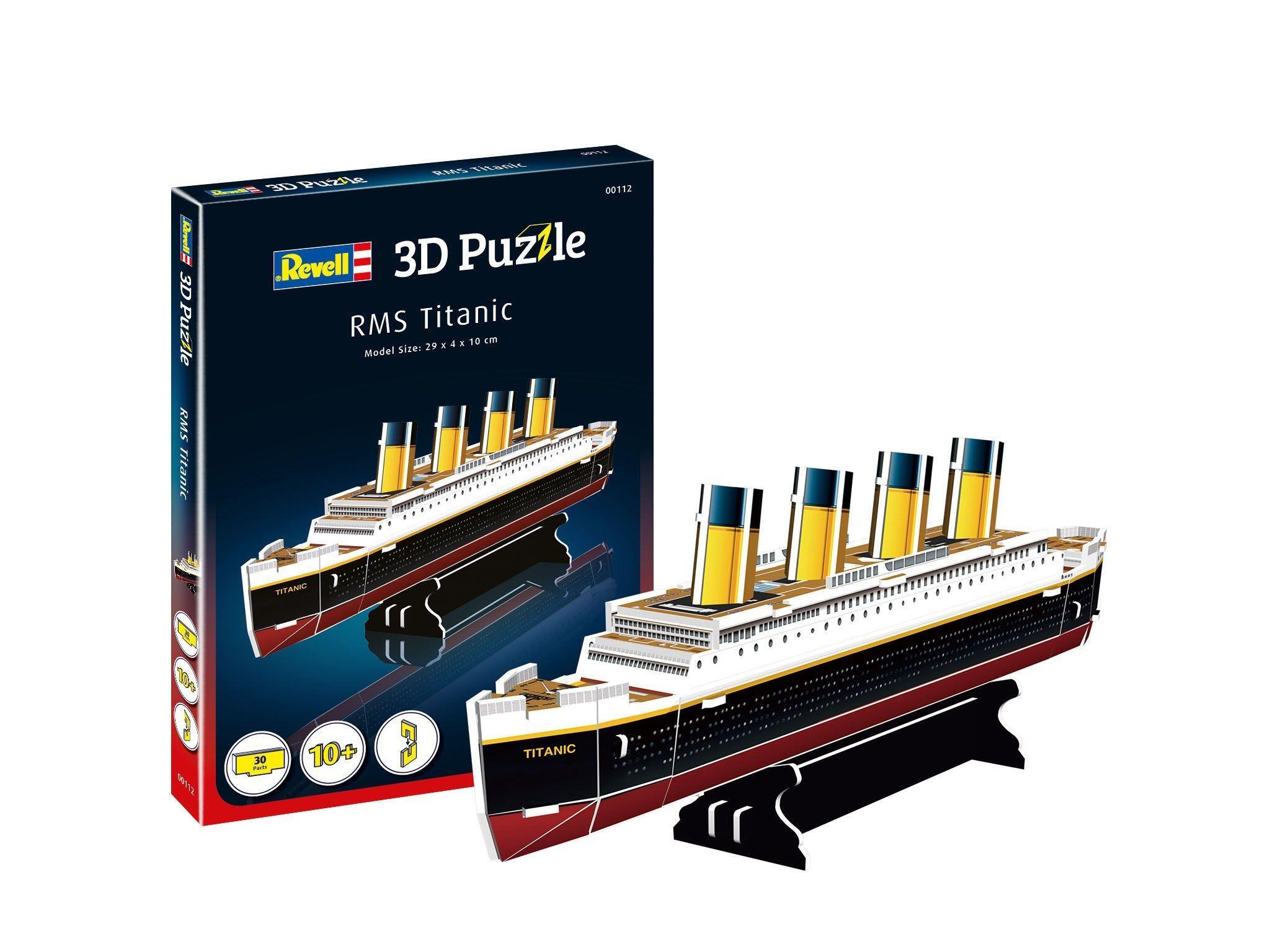 Revell 3D Puzzle Bausatz - RMS Titanic 00112