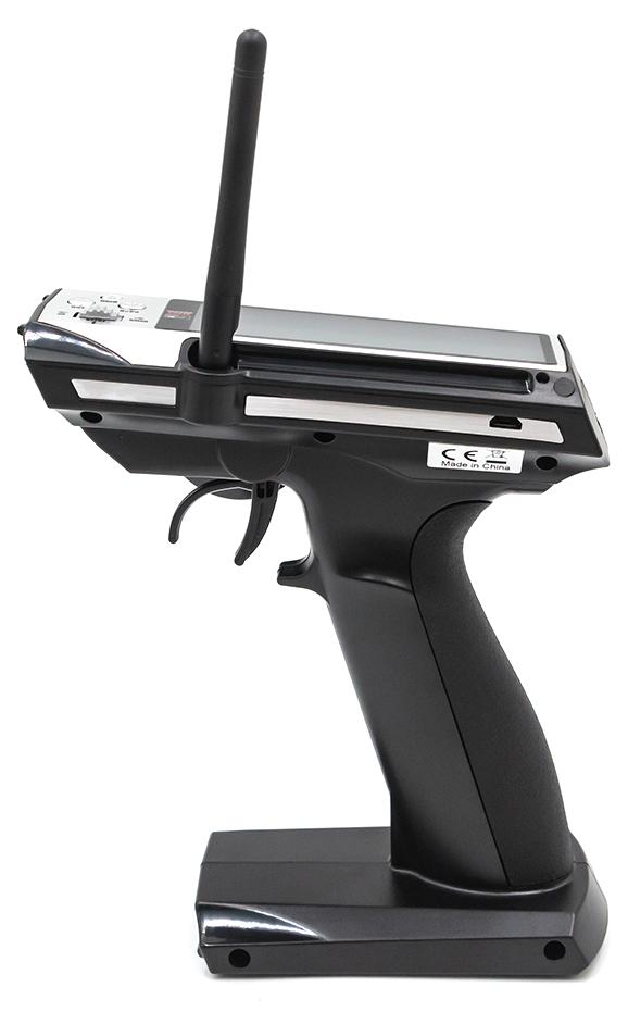 Lixada FS-GT3C 2.4G 3CH Radiomodell Remote Control LCD Transmitter & Empfaenger fuer RC Car Boot