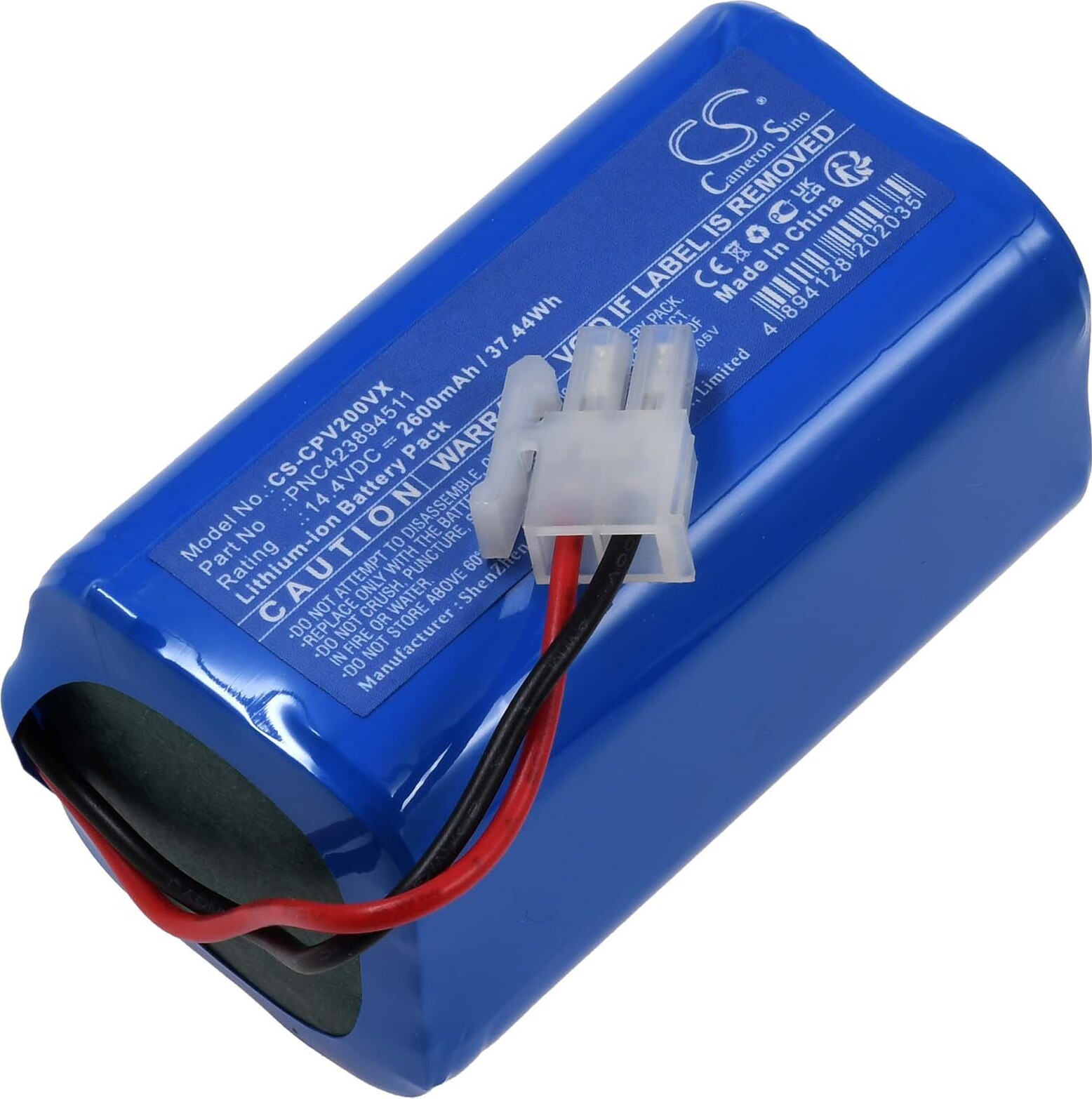 Powery Akku für Concept VR2020 VR2010 VR2000 Saugroboter G1.21.CON.1.1E