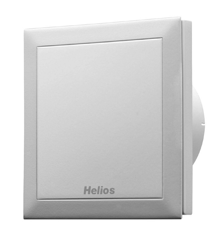 HELIOS malý izbový ventilátor 120mm 230V s testom vlhkosti