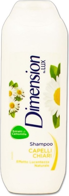 Dimension by Lux Chamomile šampón pre svetlo hnedé a tmavo blond vlasy 250 ml