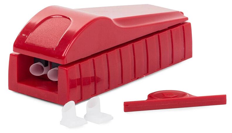 Verk Zigarettenfüller – für 2 Zigaretten, rot 01078_CZE