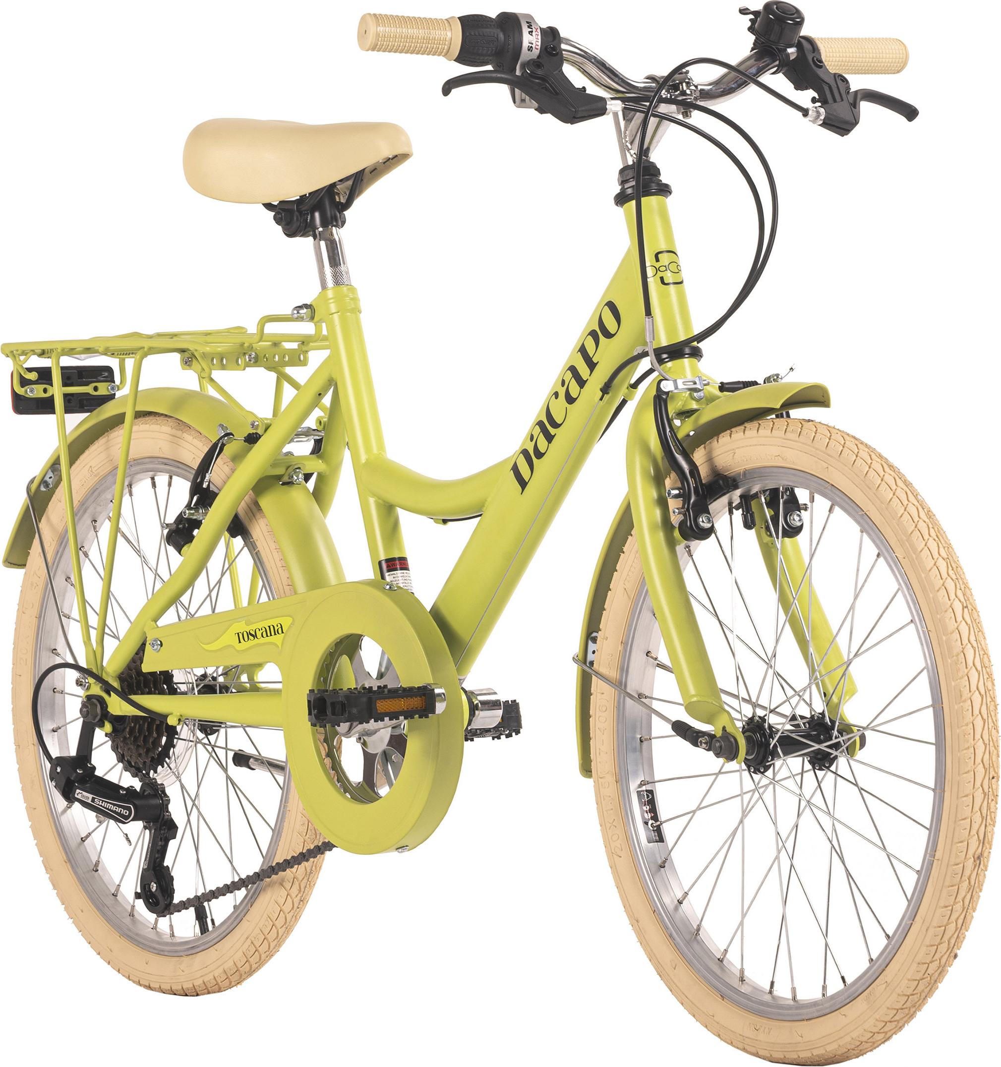 DaCapo DaCapo Kinderfahrrad 20'' Toscana blau 6 Gänge RH 36 cm 308K