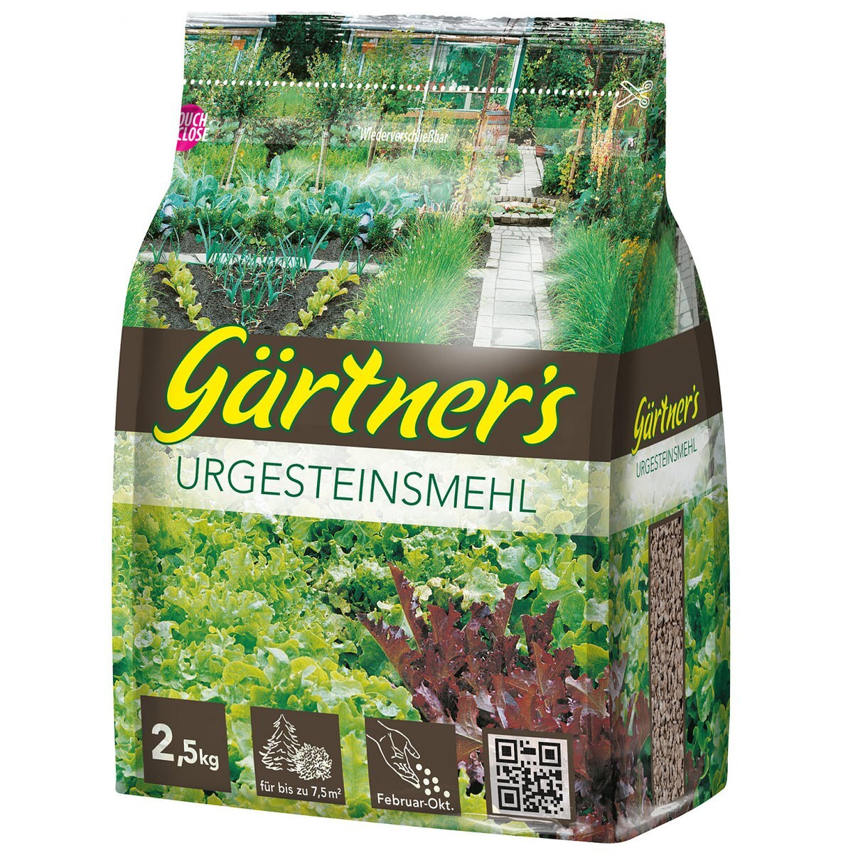 gpi Gärtner´s Biogarten Urgesteinsmehl 2,5 kg 12000