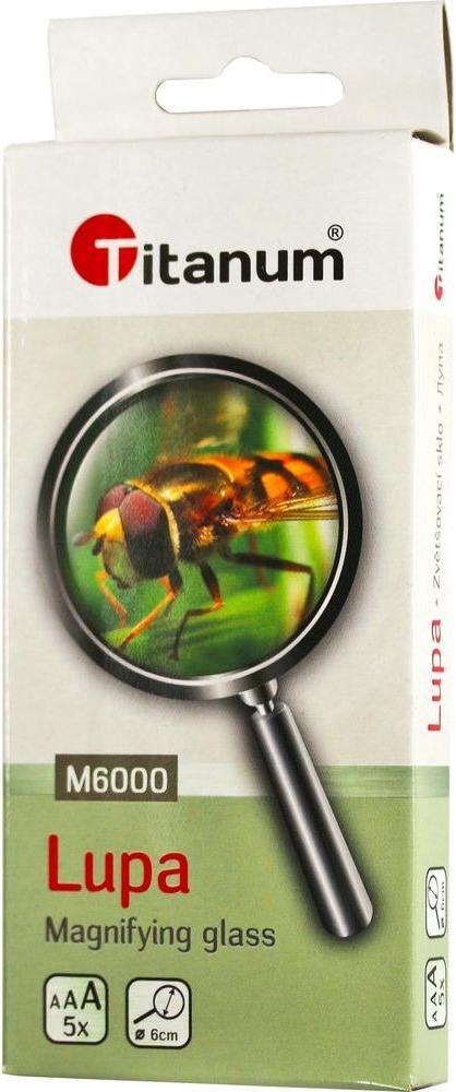 Lupe 6 cm Titanum undefiniert