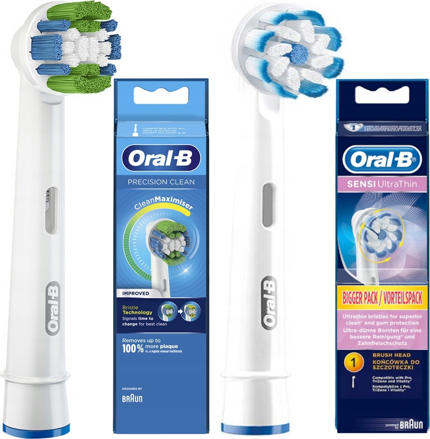 2 Tipy Oral-B Precision Clean Maximizer Sensi
