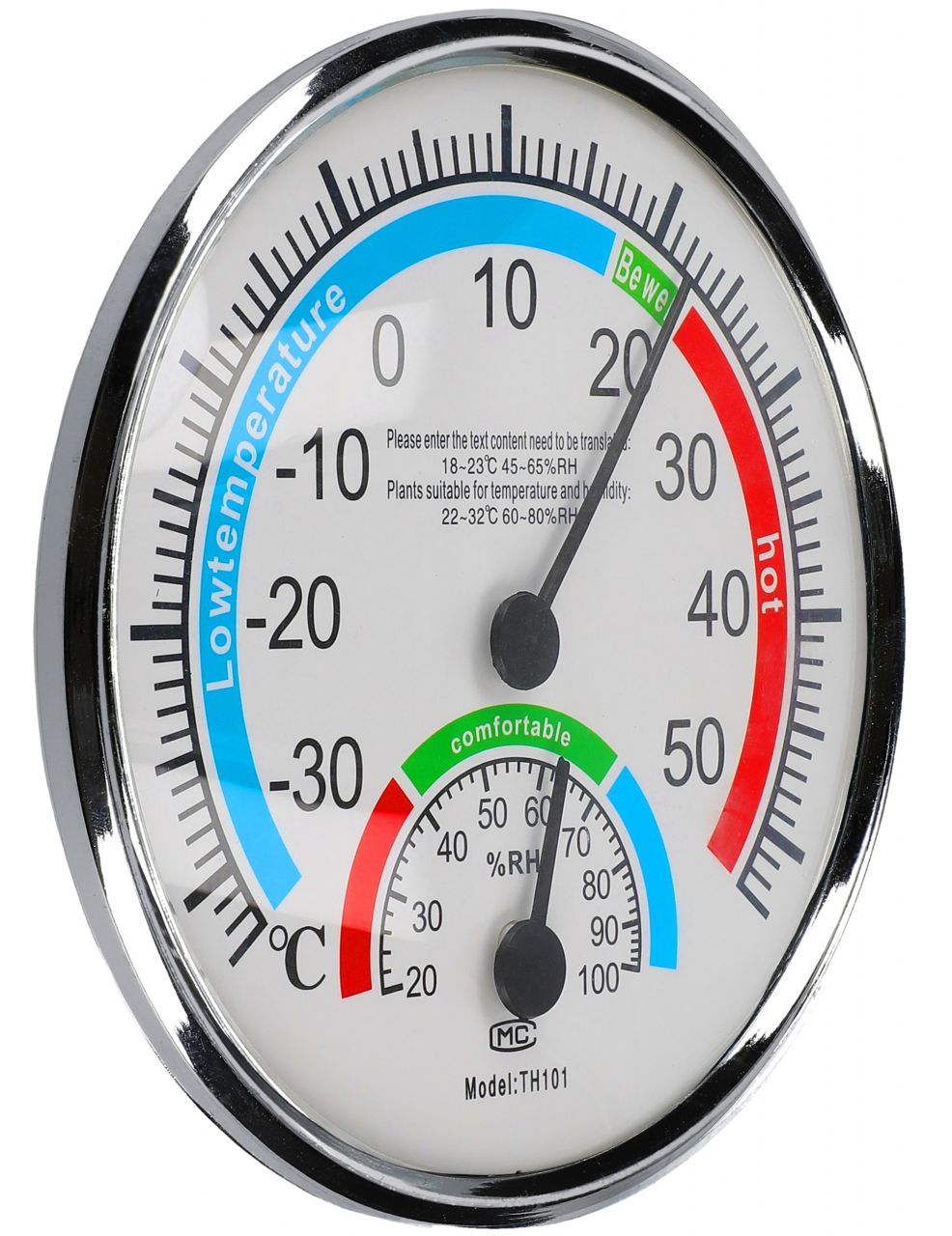 Digital Thermometer Hygrometer Luftfeuchtigkeitsmesser Mit Feuchtesensor Fühler 