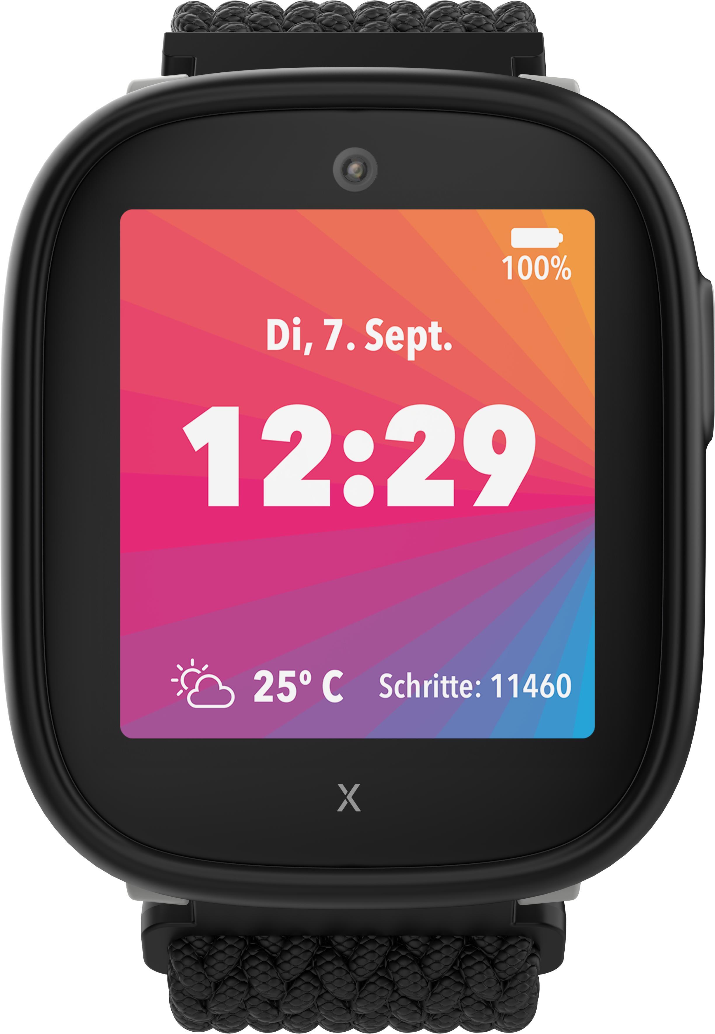 Xplora X6Play, 3,86 cm (1.52"), TFT, Touchscreen, 8 GB, GPS, 56 g X6-2GL-SF-BLACK