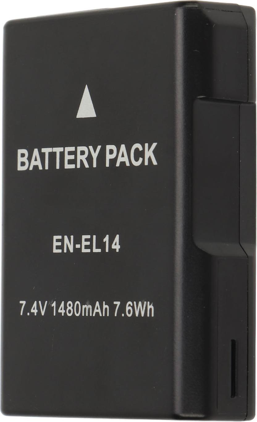 Náhradná batéria do fotoaparátu EN-EL14 Lithium-Ion 1480 mAh 7,4 V pre Nikon D3100 P7000 D5100 P710