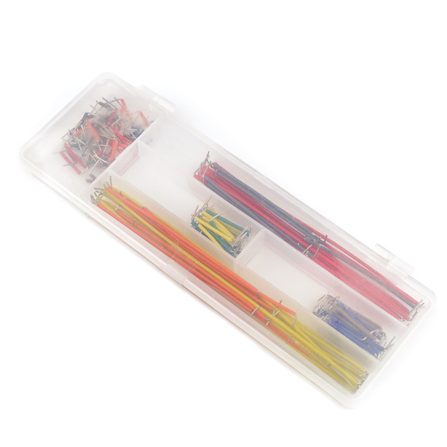 BerryBase Jumper Box / Set mit 140 Jumpern in 14 Längen für Breadboards JUMPERBOX