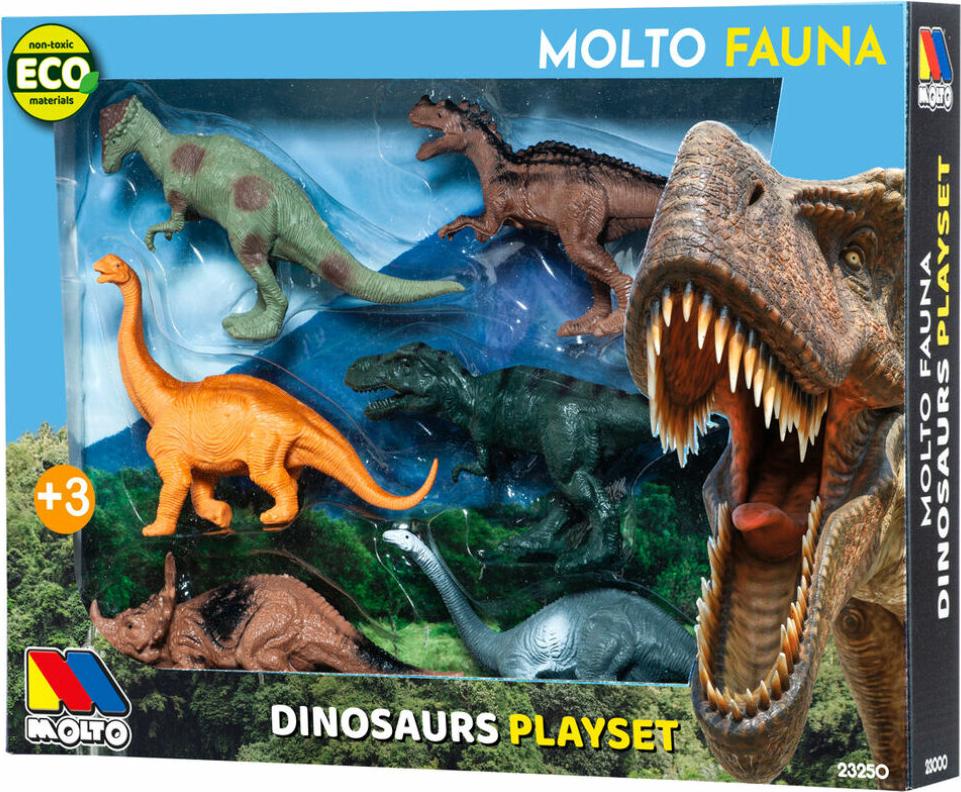 Molto Tiere Moltó Kunststoff 6 Stück