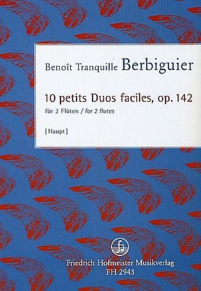 Friedrich Hofmeister Musikverlag 10 petits Duos faciles op. 142