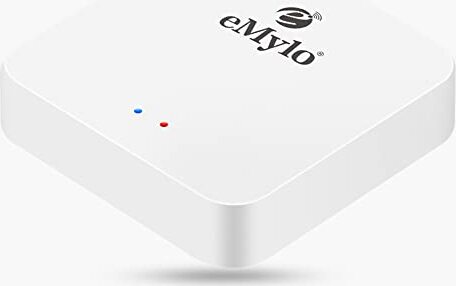 Emylo 5.0 Bluetooth a 3.0 Zigbee Gateway 3 v 1 Bezdrôtové diaľkové ovládanie Inteligentný WiFi Hub Domáca automatizácia Kompatibilný s Alexa, Google Smart Lif