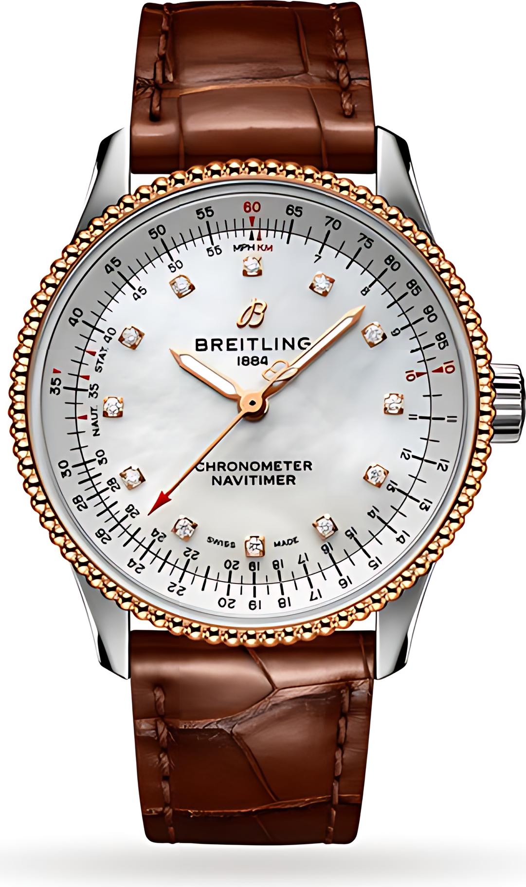 Breitling Navitimer 35 aus 18k Gold U17395211A1P1