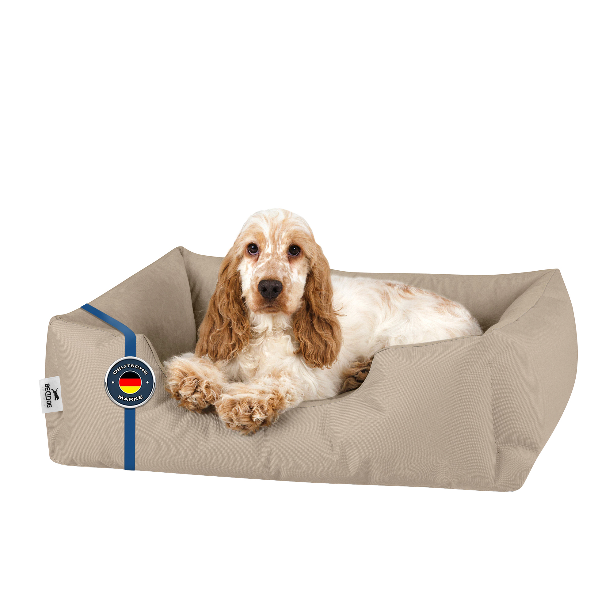 BedDog Hundebett ZARA,(S) ca. 55x40x17cm,NAMIB-SAND (beige) ZARA-S-NAMIB-SAND
