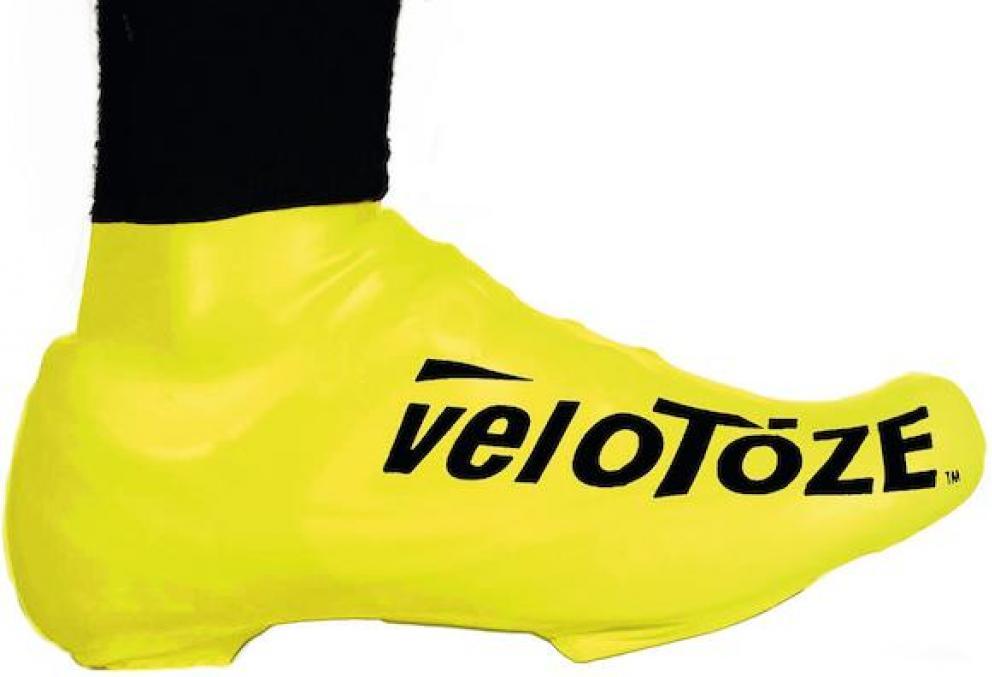 VeloToze Überschuh 2.0 kurz gelb L/XL Gelb - wasserdichter Aero-Überschuh für.... S2-VYE-006-L/XL
