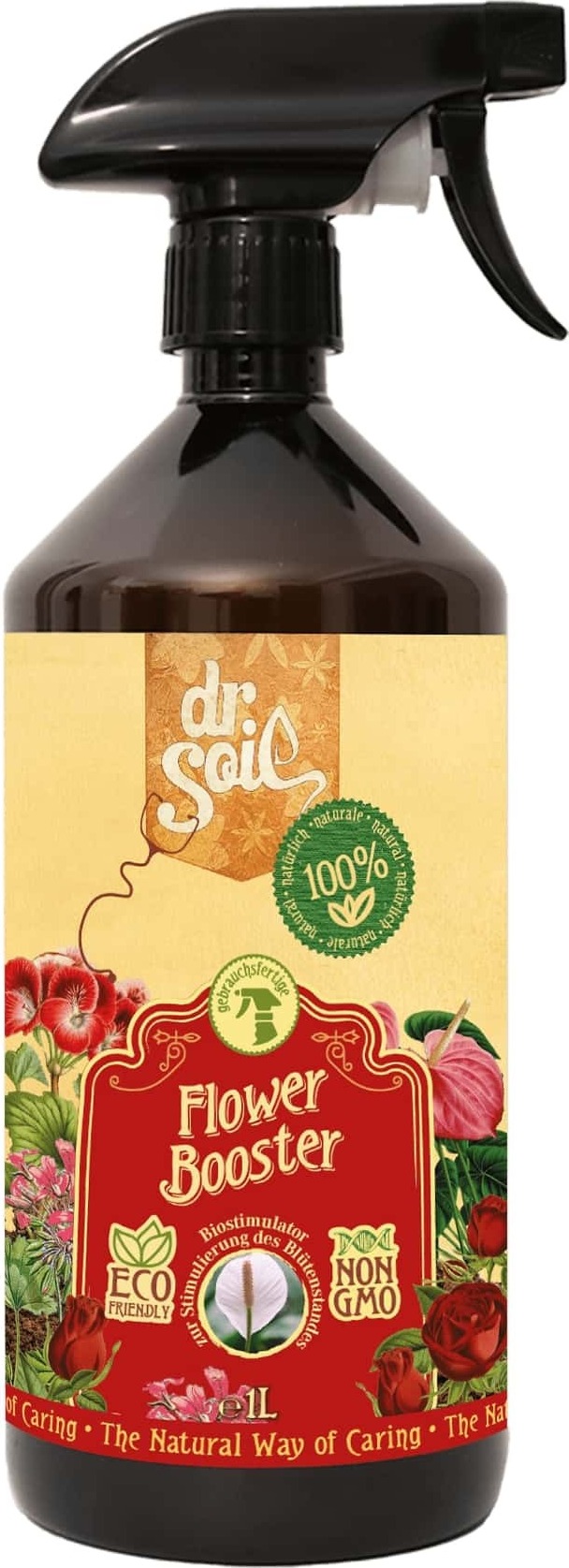 DrSoil Dr.Soil Biostimulator zur Stimulierung des Blütenstandes, 1 Liter Sprühflasche