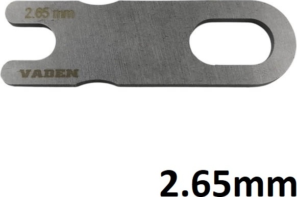 VADEN Volvo 2,65 mm Injektor Einstellabstand Ausgleichslamelle | VAD130005014 4593314085