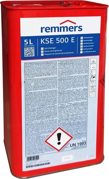 REMMERS KSE 500 E Elastifizierter Steinfestiger auf Kieselsäureester 5 L 71505