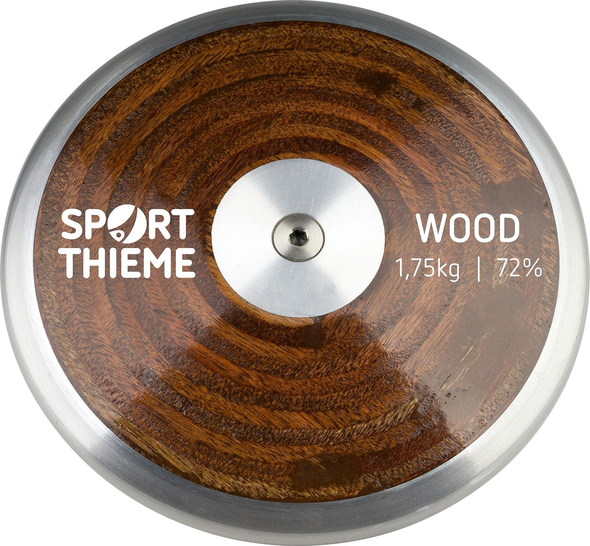 Sport-Thieme Wettkampfdiskus "Holz", 1,75 kg DSL-WL17
