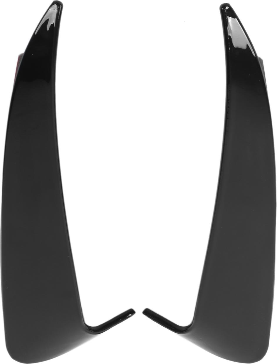 Cocosity KIMISS Hecksto?stangen-Entlftungsspoiler, Hecksto?stangen-Entlftungsabdeckungsblende Ersatz fr C-Klasse W205 Limousine Sport 4-Trer AMG Line 2015+