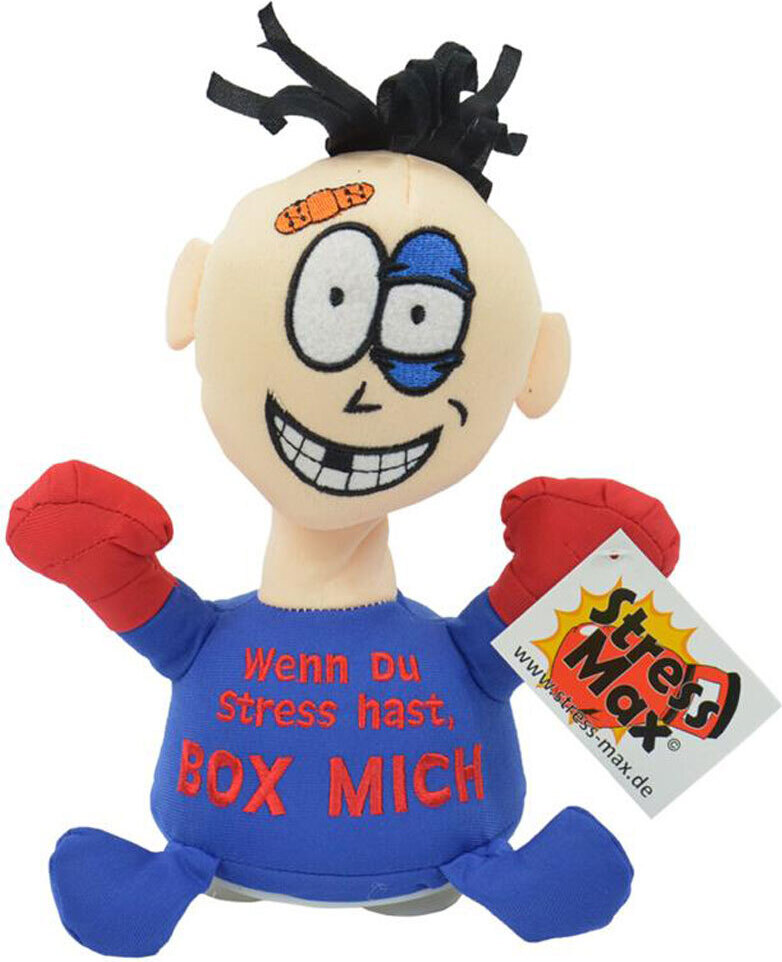 Winfried Kögler GmbH Kögler Stress Max Stresspuppe blau Prügelknabe Box mich Antistress 75561