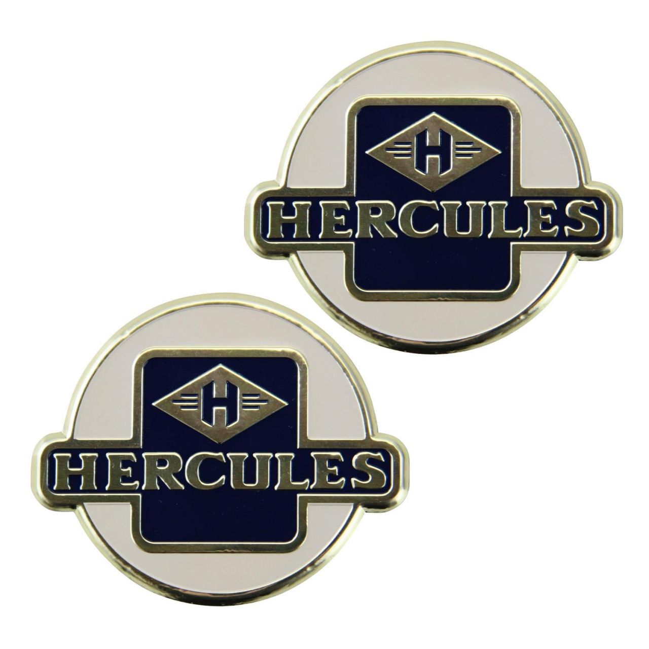 Tankemblem Set - 2 Embleme für Hercules K 50 100 125, MK 50, K 105, K 125, GS 75 | Citomerx 7286122