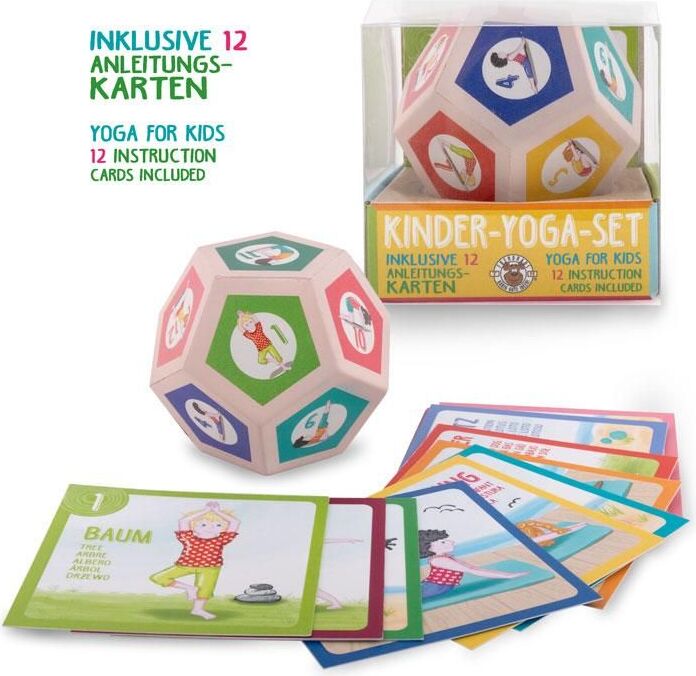 Súprava kociek Trendhaus YOGA pre deti