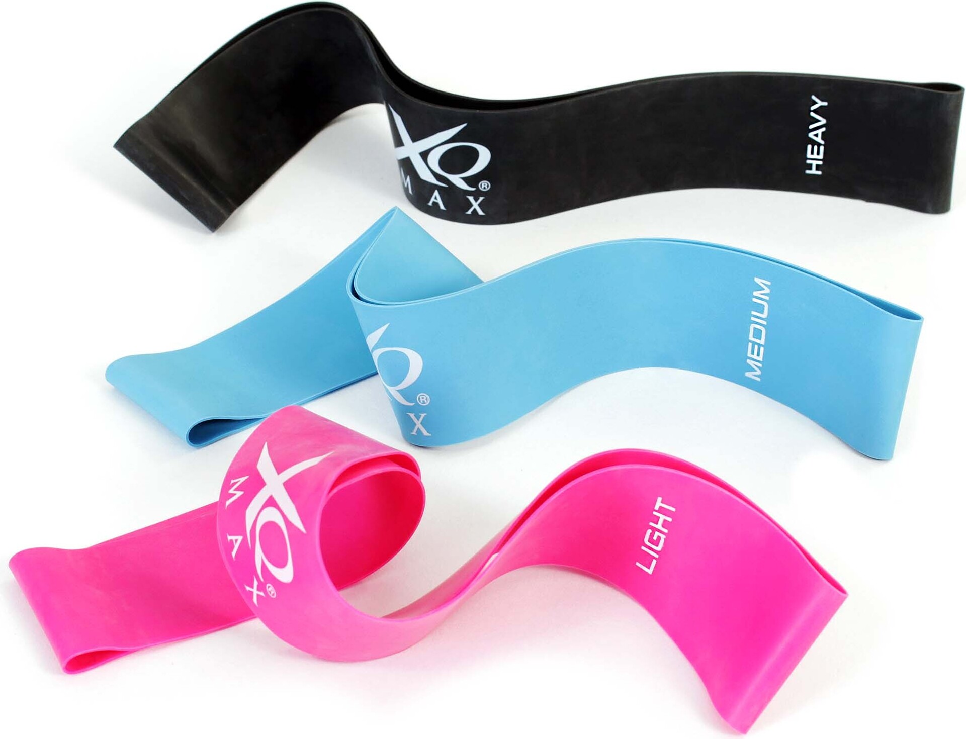 Bandes De Résistance Pro Strength – Lot De 3 Niveaux (léger, Moyen, Lourd) Neuf