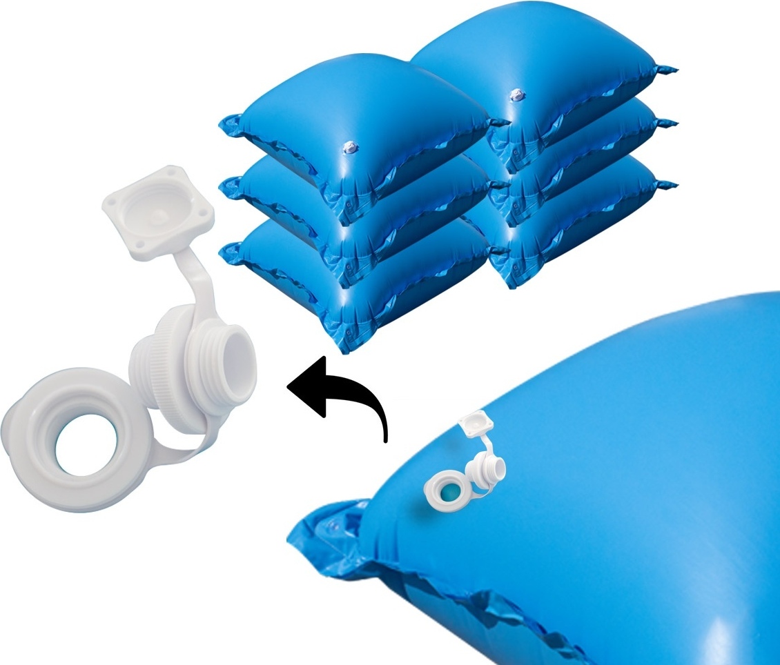 SEWACC 50er Set Aufblasbare Luftpolsterkissen – Flexibel, Stoßdämpfend, Wasserdicht, Platzsparend, Ideal Für Versand & Verpackung