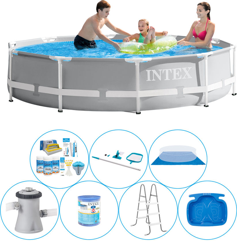 Balík bazénov - 8 kusov - Intex Prism Frame 305x76 cm