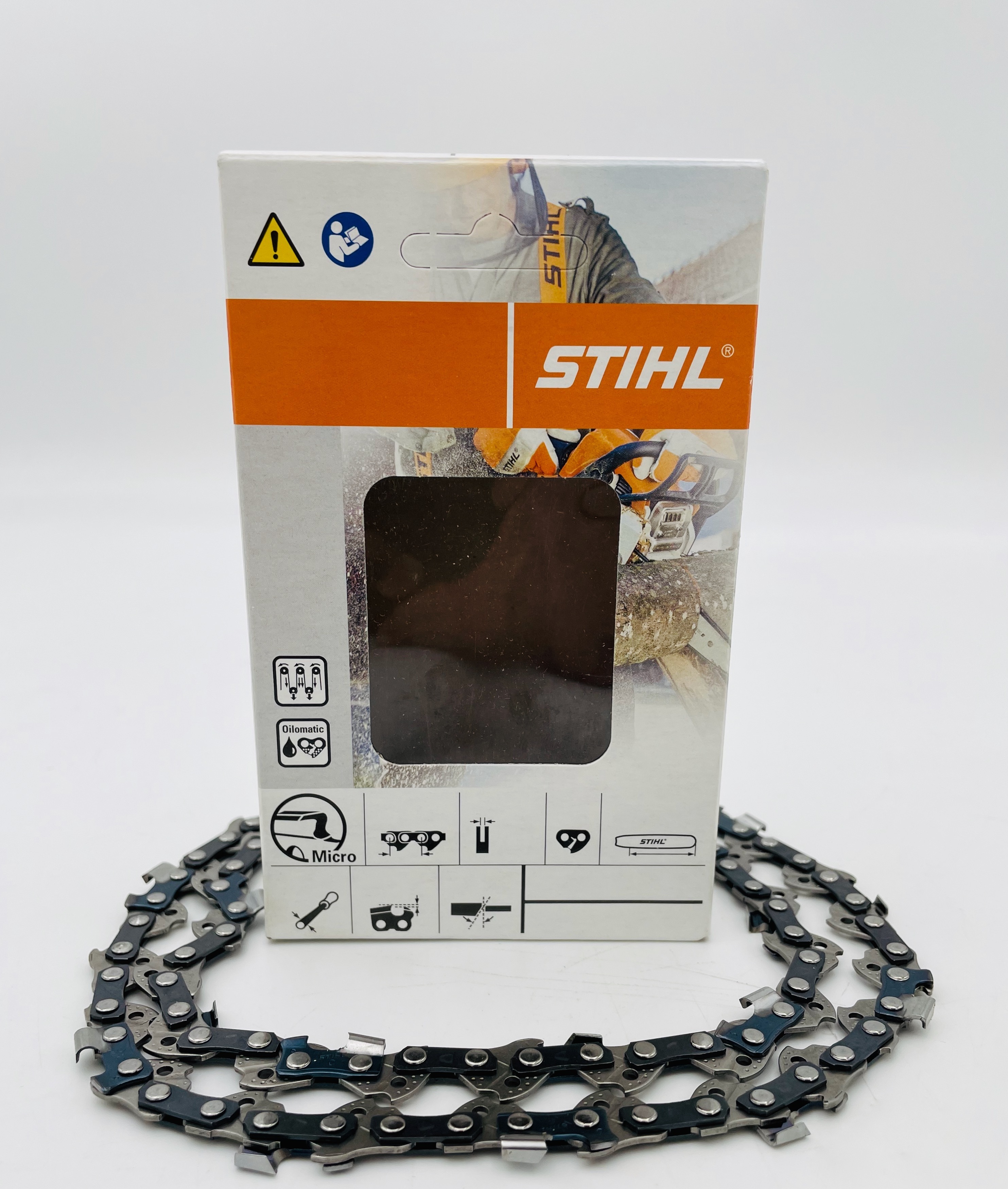 Lot De 4 Chaînes De Tronçonneuse STIHL Picco Micro - 30cm, 64 Maillons, Pas 1/4"