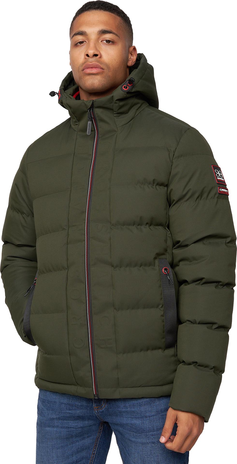 Crosshatch - "Kampnew" Jacke für Herren BG630 (M) (Dunkel-Olive) UTBG630