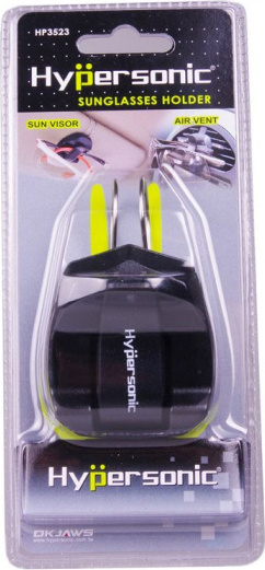 Hypersonic Sonnenbrillenhalter 5,5 x 5,3 x 6,7 cm Schwarz HP3523