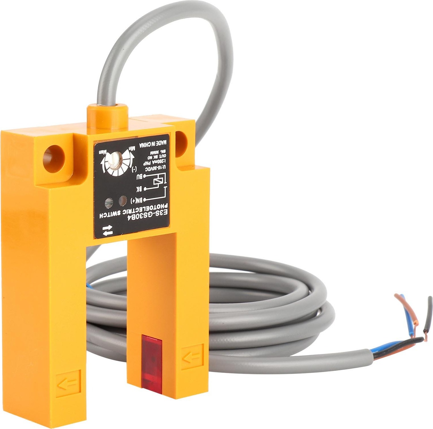 Cocosity BERM Photoelektrischer Schalter,Photoelektrischer Schalter,E3S-GS30B4 Photoelektrischer Schalter,NO Photoelektrischer Schalter,Photoelektrischer Sensor,Schalter