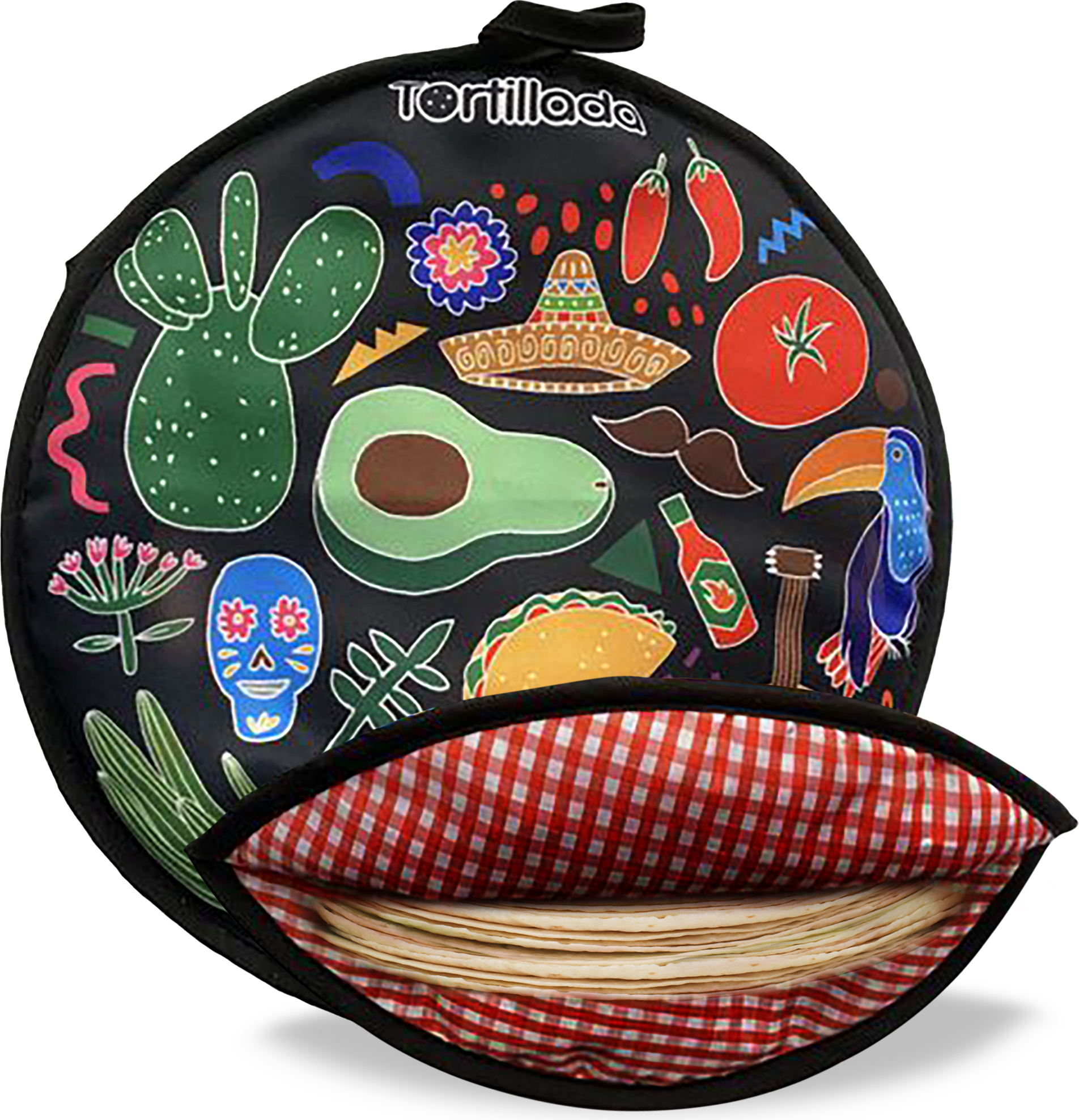 Tortillada Tortilla Warmer Black
