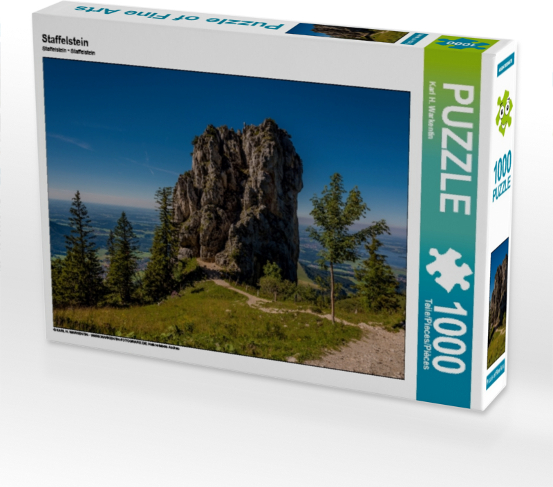 Calvendo Staffelstein 1000 Teile Puzzle quer 640x480mm, H. Warkentin Karl; 7411276