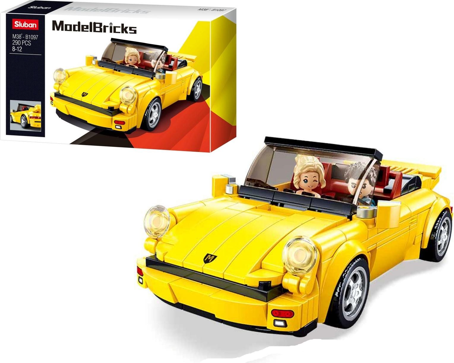 SLUBAN MB Športový automobil Cabriolet 290 - B1097 CLOCKS