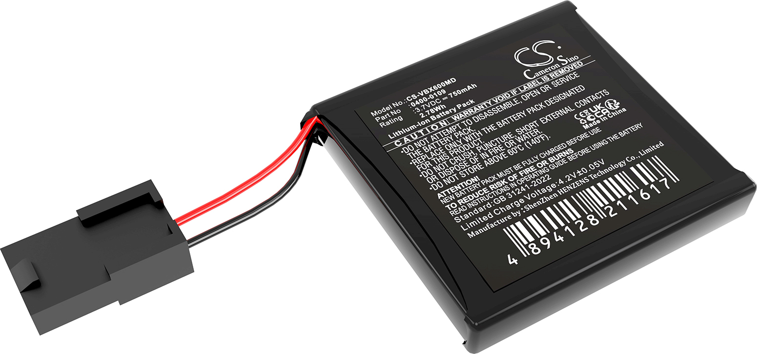 TECHTEK Akku Kompatibel mit [Verathon] BladderScan Probe BVI 6000, Bladerscan BVI 6X00, BVI 6100, BVI 6200, BVI 6400, BVI 6500 Ersetzt 0400-0109, fü