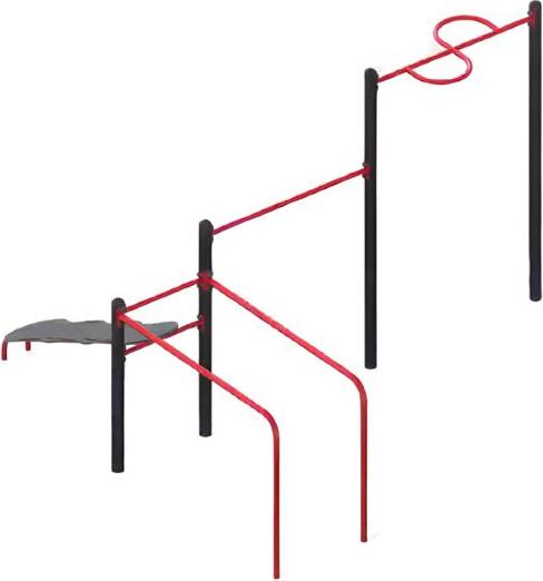 Straßensportgeräte Klimmzugstangen Hangelgeräte Balanciergeräte Sportmodule