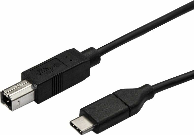 StarTech.com USB-C auf USB-B Druckerkabel - St/St - 3m - USB 2.0 - USB C zu USB B Kabel - USB Typ C Druckerkabel - USB-Kabel - USB-C (M) USB2CB3M