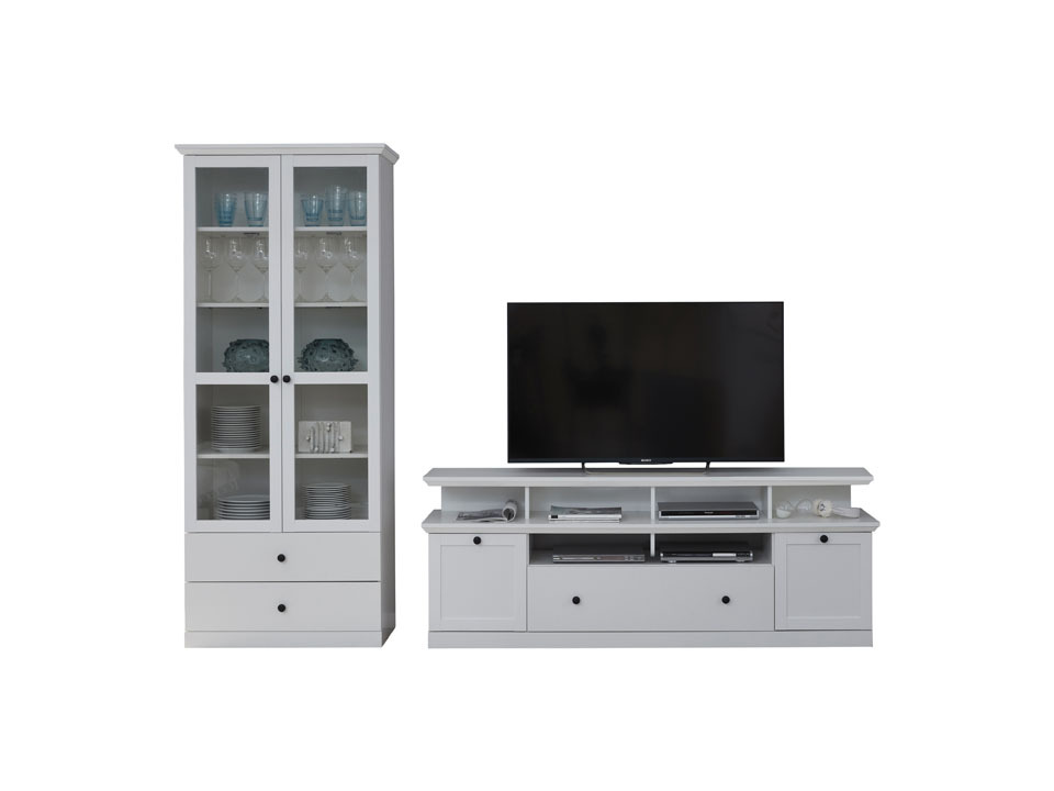 ebuy24 Brax TV Tisch Aufstellung E, weiss. 42-1860.975.01