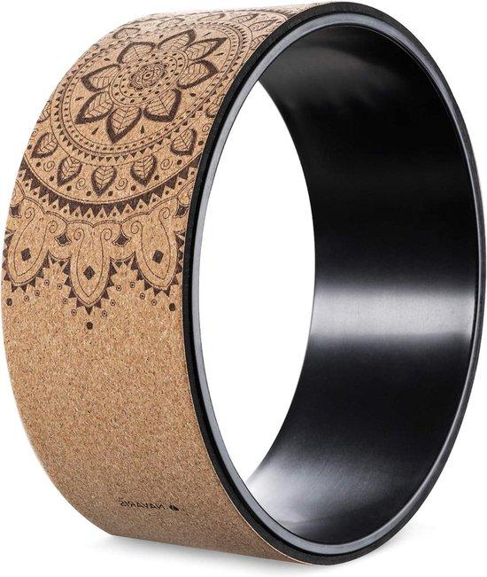 OEM Yogarad Ø 33 mm aus Kork für Fitness und Flexibilität 2026