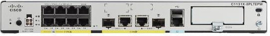 Cisco C1131-8PWE Router Integrierter Dienstzugangspunkt 8 WiFi Ports 6