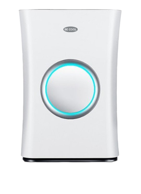 BE COOL Luftreiniger 52m² 70W 3St. 380m³/h HepaF. Timer ws-sw BC52LR2101