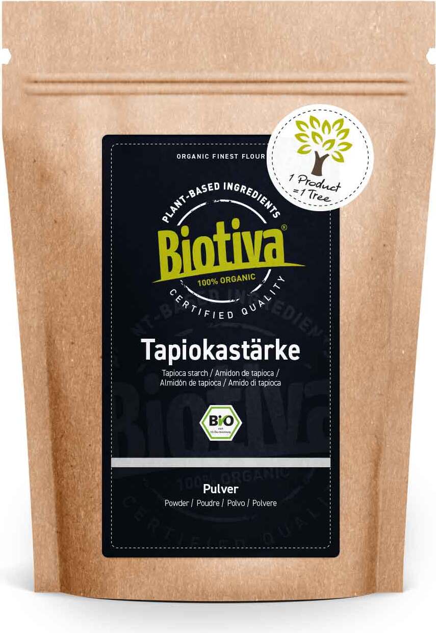 Good Organics GmbH Biotiva Tapiokastärke 1kg aus biologischem Anbau